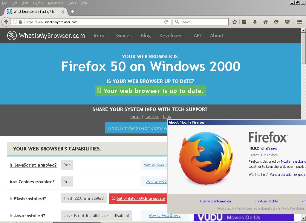 Windows Vista And Firefox