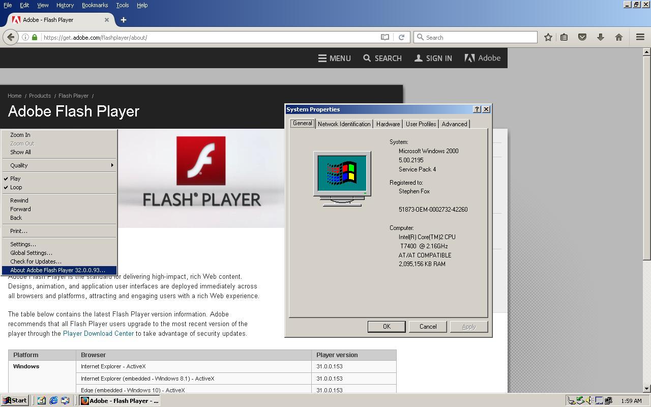 adobe flash player activex download windows 10