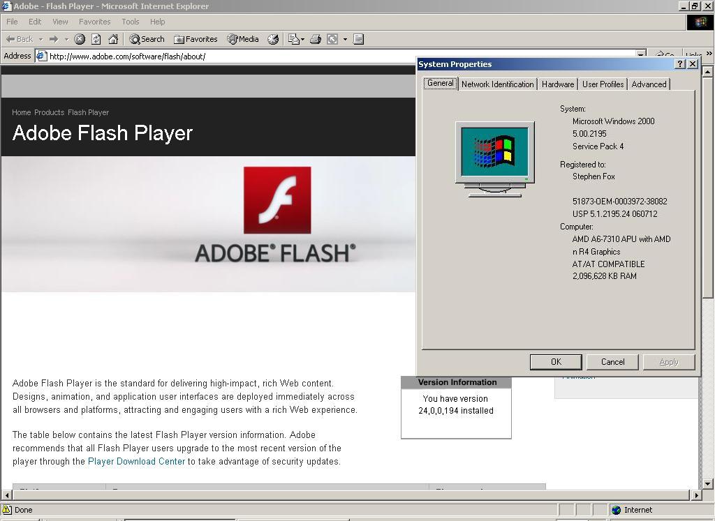 Old Adobe Flash Player Downloads