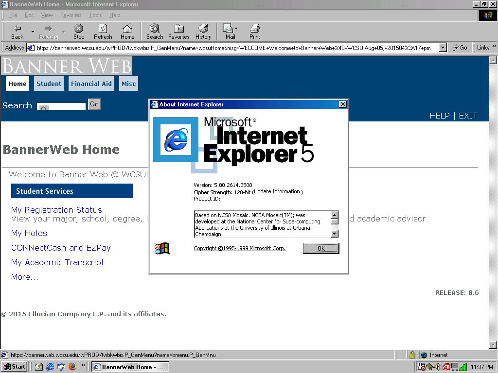 windows 2000 in browser