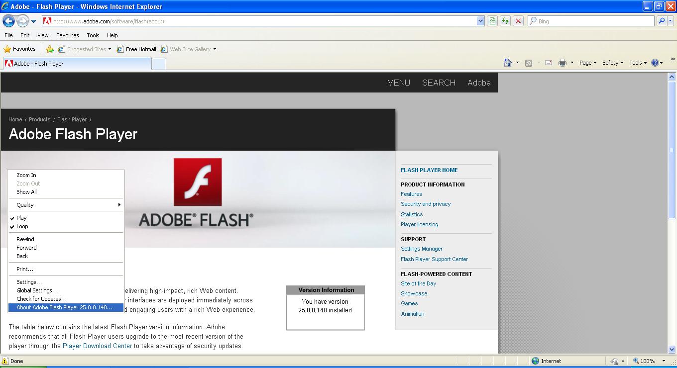 install adobe flash player for windows xp professional