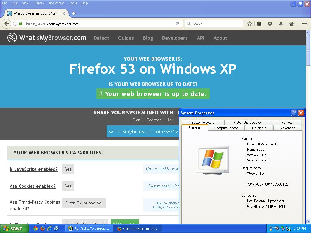 older versions of firefox windows