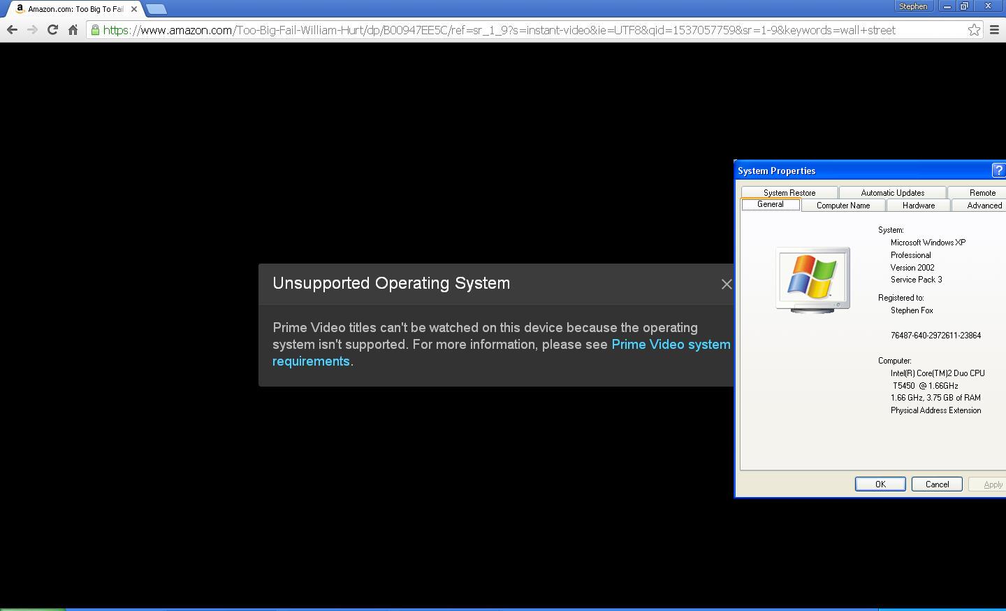 FIXED How to watch Amazon Prime Video on Windows XP Windows XP