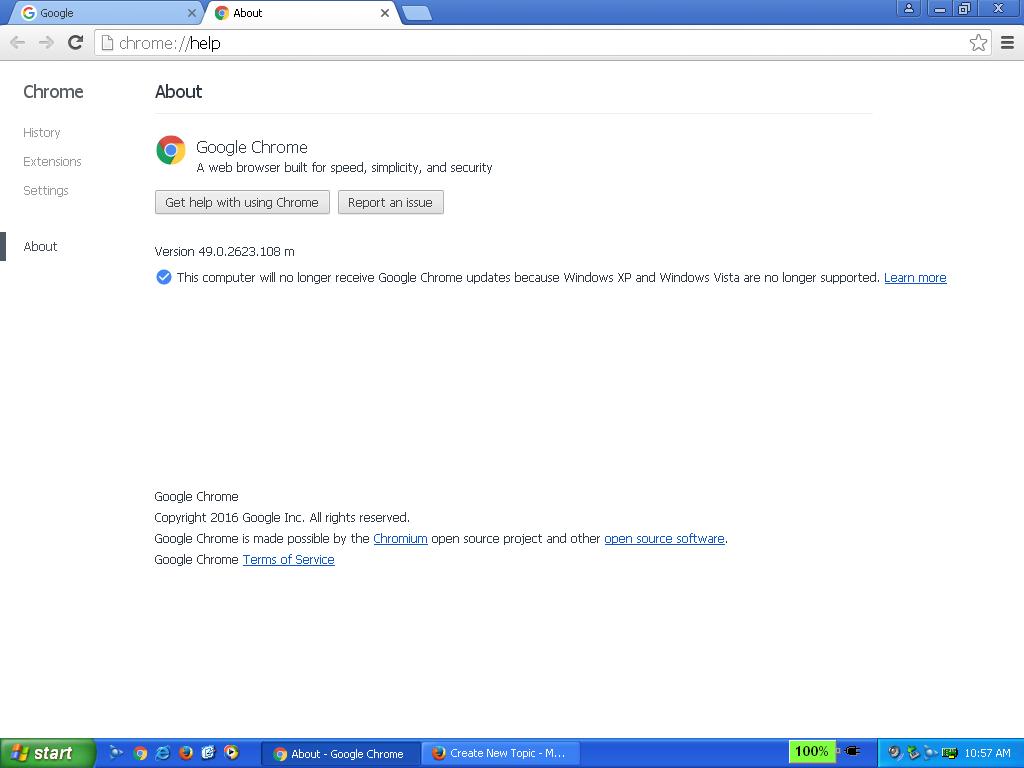 google chrome download for windows xp